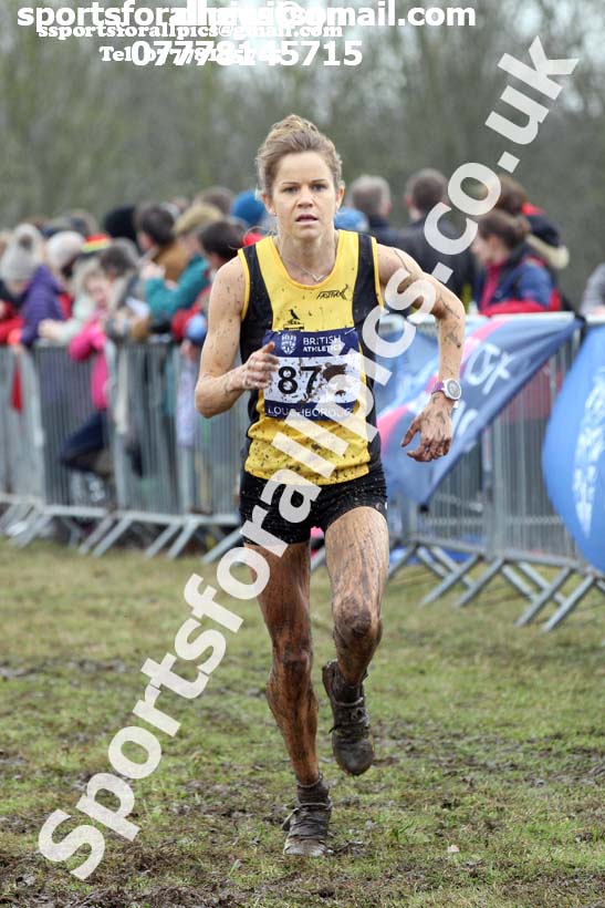 Senior womens 2018 British Inter Counties Cross Country Champs., Prestwold Hall, Loughborough. Photo: David T. Hewitson/Sports for All Pics